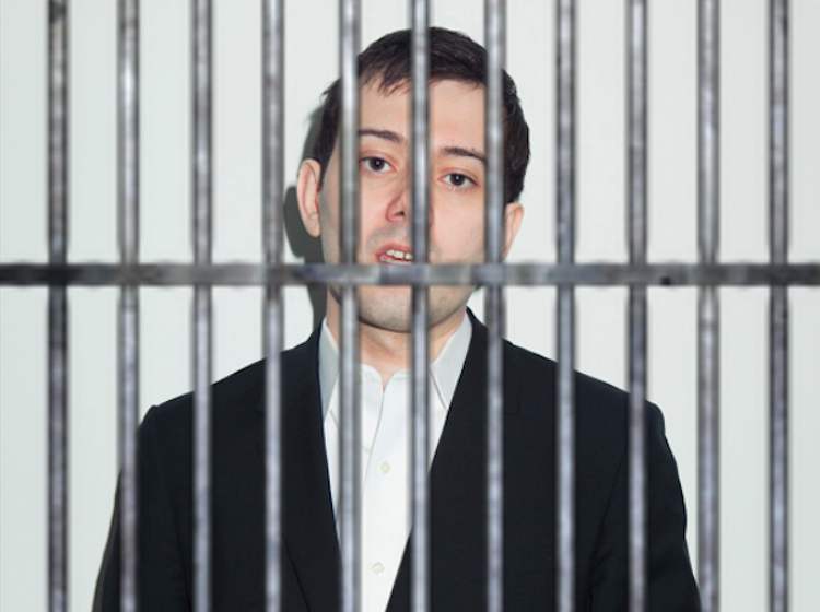 "Pharma Bro" Martin Shkreli is finally being locked up in a prison cell