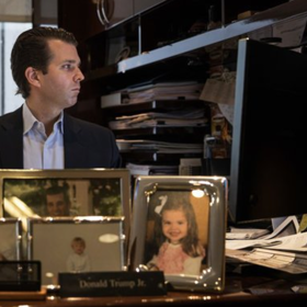 The objects on Donald Trump Jr’s desk are hilarious