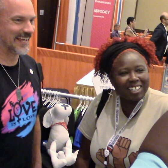Watching these LGBTQ activists embrace an HIV-positive woman will bring you to tears