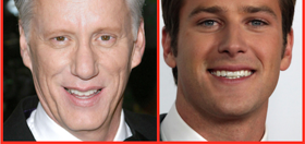 Armie Hammer lashes out at James Woods’ latest homophobic tweet
