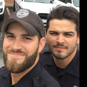 These hot cops posted a single selfie and now everyone on Facebook is fainting