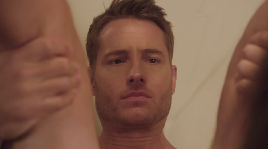 Soap star Justin Hartley does "romantic" things with his but
