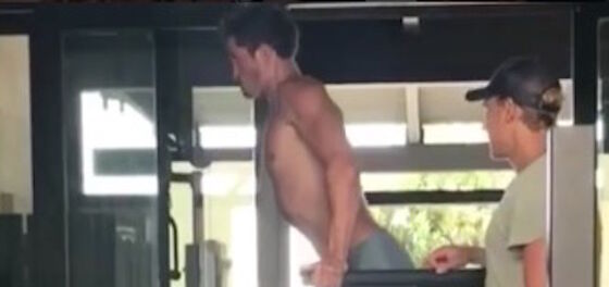 Orlando Bloom’s shirtless workout; David Harbour super-ripped for “Hellboy”; new Carly Rae vid