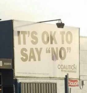 Pizzeria has perfecto response to homophobic billboard next door