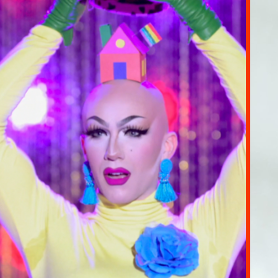 Who wore it best… Sasha Velour or this dog?