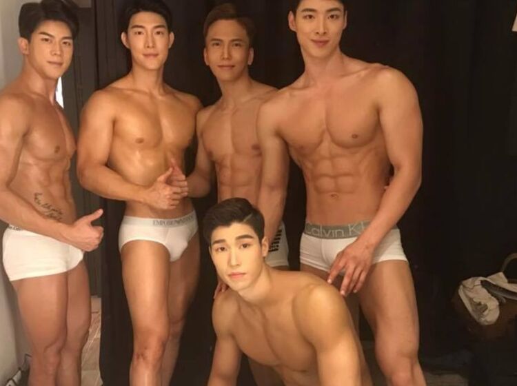 The Mister International Korea contestants have something to show you