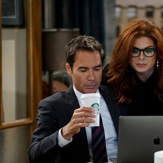 That time Queerty got called out in the “Will & Grace” premiere