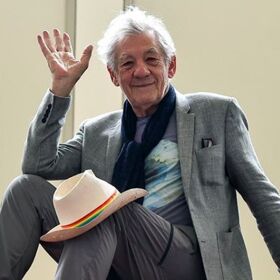 Ian McKellen shares a throwback pic from 50 years ago and everyone’s swooning hard