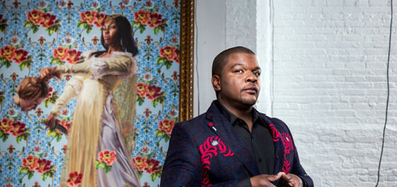 Obama picks brilliant gay artist Kehinde Wiley to paint his official portrait