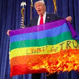 Whomp, whomp: Trump’s most loyal LGBTQ backers say they’re losing hope in their guy