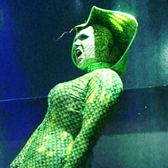 PHOTOS: ‘RuPaul’s Drag Race’ alum Alexis Michelle slays in custom Halloween snake dress