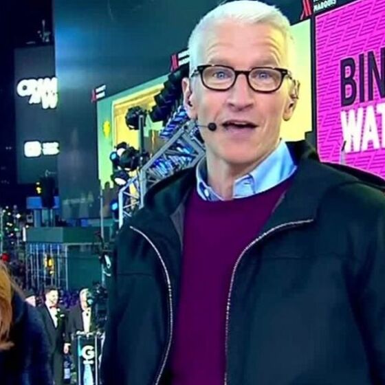 Guess which A-gay is replacing Kathy Griffin as Anderson Cooper’s NYE cohost?