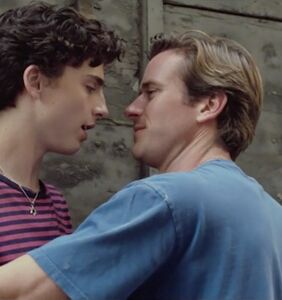 “Call Me by Your Name” star did WHAT with a peach?!
