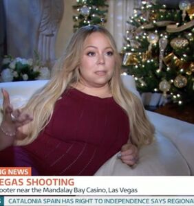 Mariah Carey ambushed about the Vegas attack and Twitter is pissed