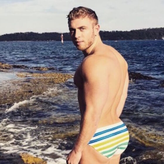 How to wear a Speedo; Baz Luhrmann H&M ad features bisexual threesome; Freddy Krueger comes out
