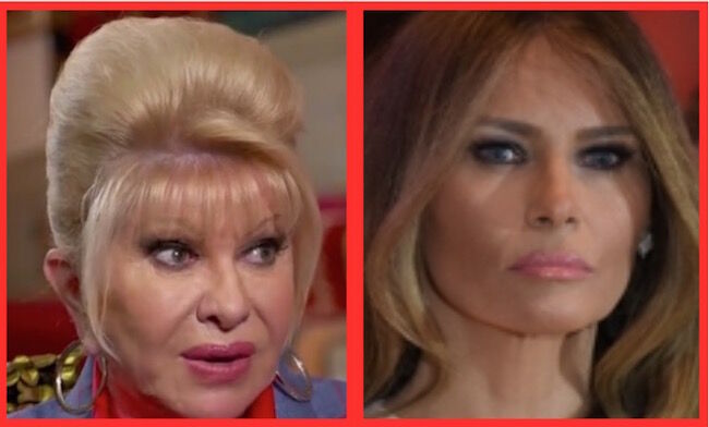 Melania is very angry at Ivana Trump for calling herself “The First Lady”