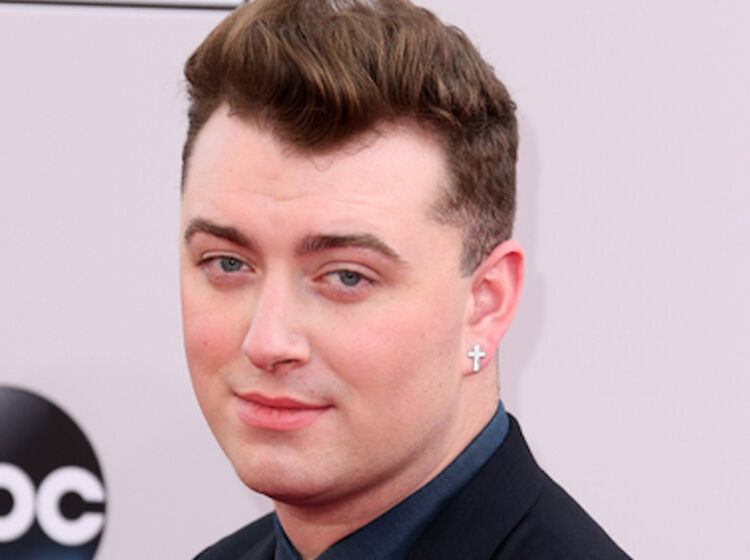 PHOTOS: Sam Smith seen on the street kissing one of our favorite actors
