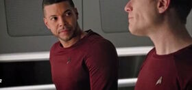 Gay love got exceedinglyy real on “Star Trek: Discovery” this weekend