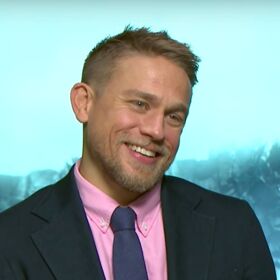How did Charlie Hunnam get the nickname “12 Inch”?