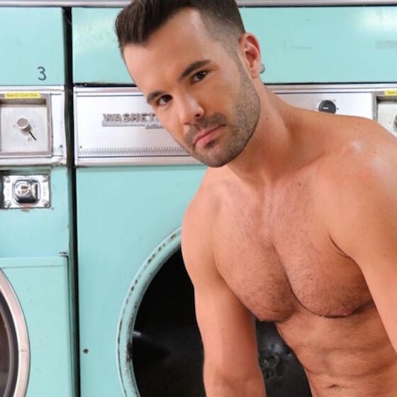 Simon Dunn showed his stuff at the laundromat. Mad about it?