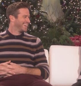 Armie Hammer and Timothee Chalamet open up to Ellen about making out