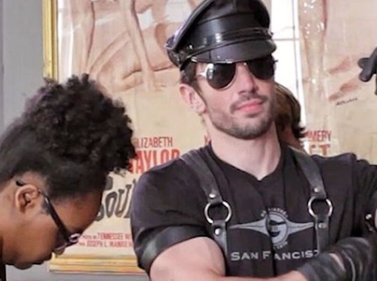 Steve Grand opens up about his taste for leather