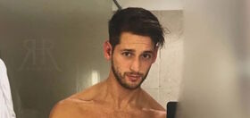 Max Emerson gets fully nude and humps a couch in erotic art film