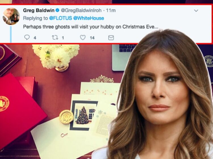 Melania Trump tweets her excitement for Christmas but Twitter isn’t feeling her joy