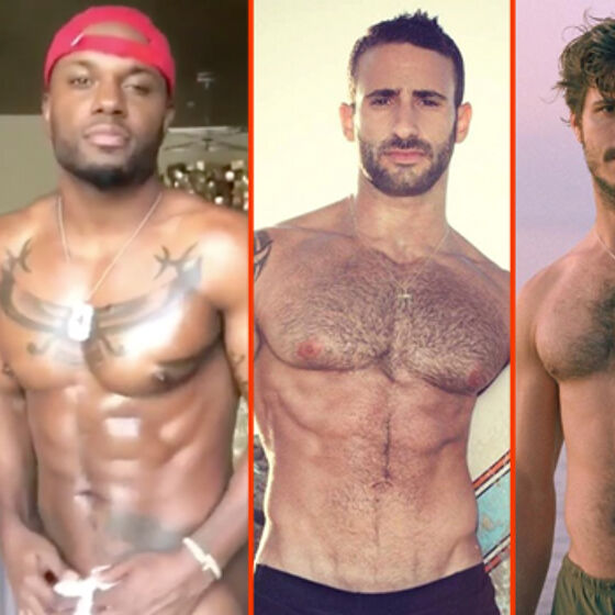 Max Emerson’s hot towel, Russell Tovey’s feet & Usher shows off