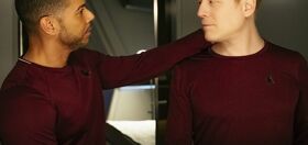 It’s the first gay kiss in ‘Star Trek’ history, y’all!