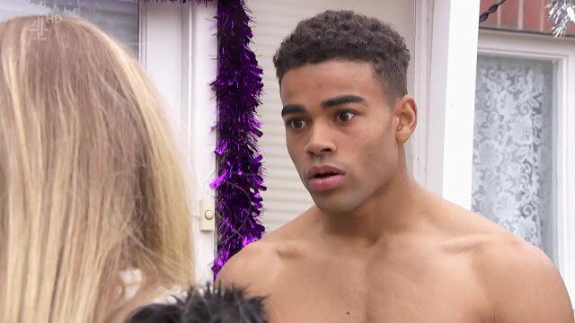 Actor Malique Thompson-Dwyer gives the fans what they want in revealing “Hollyoaks” scene