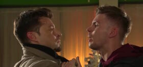 Ryan Knight and Ste Hay shock fans with wholly unexpected kiss on “Hollyoaks”