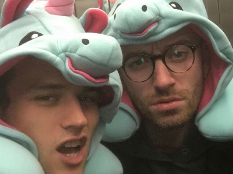 It’s official: Sam Smith and “13 Reasons Why” star Brandon Flynn take their relationship public