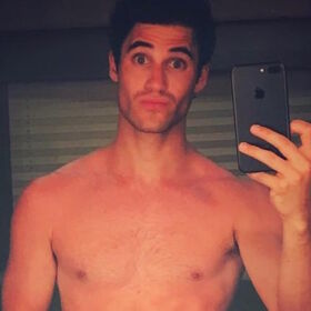 Why did Darren Criss post this utterly unclothed photo to Instagram? It’s not what you think.