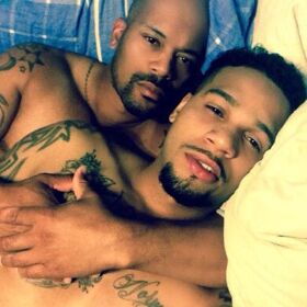 Black men embrace to show the world what real love looks like in new viral campaign