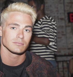 Colton Haynes gets a kiss from his straight costar
