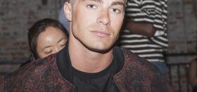 Colton Haynes gets a kiss from his straight costar