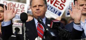 Doug Jones may be proud of his gay son, but he’s a jerk when it comes to sexual assault