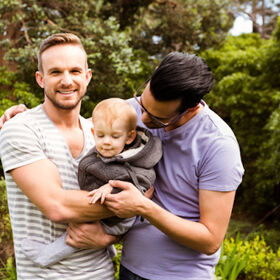 Study: Gay couples are vastly happier than heterosexual couples. So there.