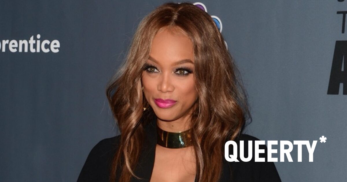 Tyra Banks ripped off a 'Drag Race' queen and the Internet's coming for her  crown - Queerty