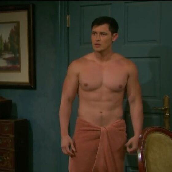 Will and Paul have a very steamy, very shirtless reunion on “Days Of Our Lives”