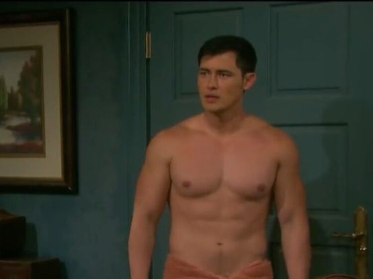 Will and Paul have a very steamy, very shirtless reunion on “Days Of Our Lives”