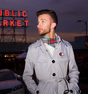 Meet Deonta Bebber, showing off his Seattle style at Pike Place Market