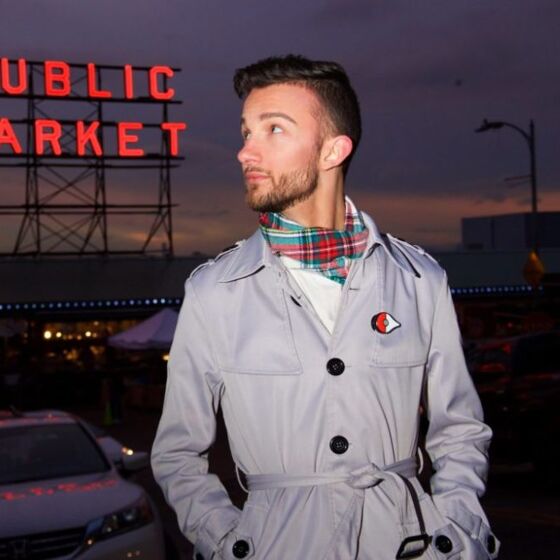 Meet Deonta Bebber, showing off his Seattle style at Pike Place Market