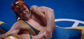 The men of ‘Riverdale’ get sexy/sweaty in wrestling singlets… and we’ve got ringside seats