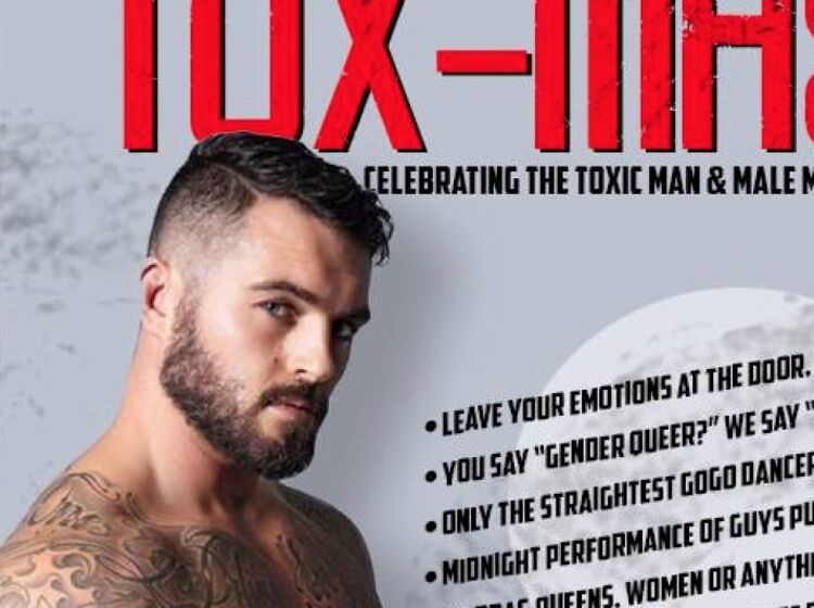 Hilarious nightlife poster exemplifies the very worst of the gay community