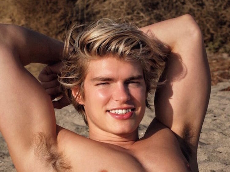 Actor/model Zander Hodsgon sends Internet into overdrive with latest Instagram thirst trap