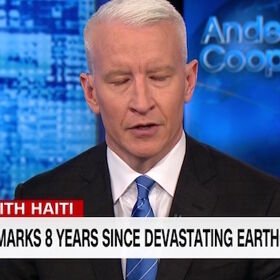 Anderson Cooper fights back tears as he defends Haiti from Trump’s unbelievable “sh*thole” comment