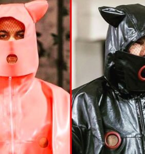 Everyone’s freaking out over this high fashion pig inspired menswear collection