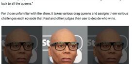 Fox News doesn’t know RuPaul’s last name, so they just used “Paul”